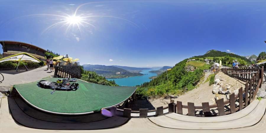 Lac annecy delta