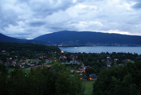 Lac soir